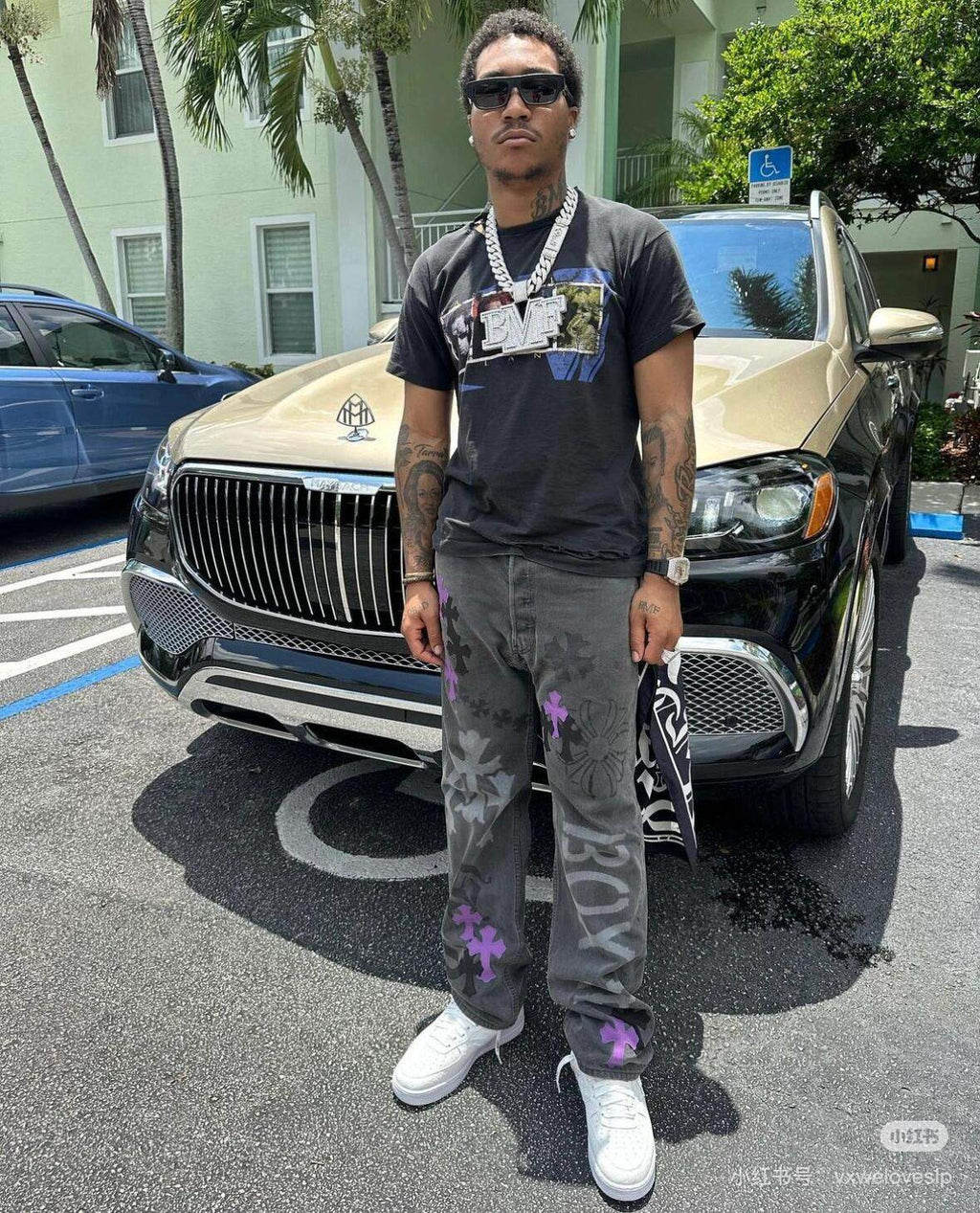 Chrome Hearts Pants 8094