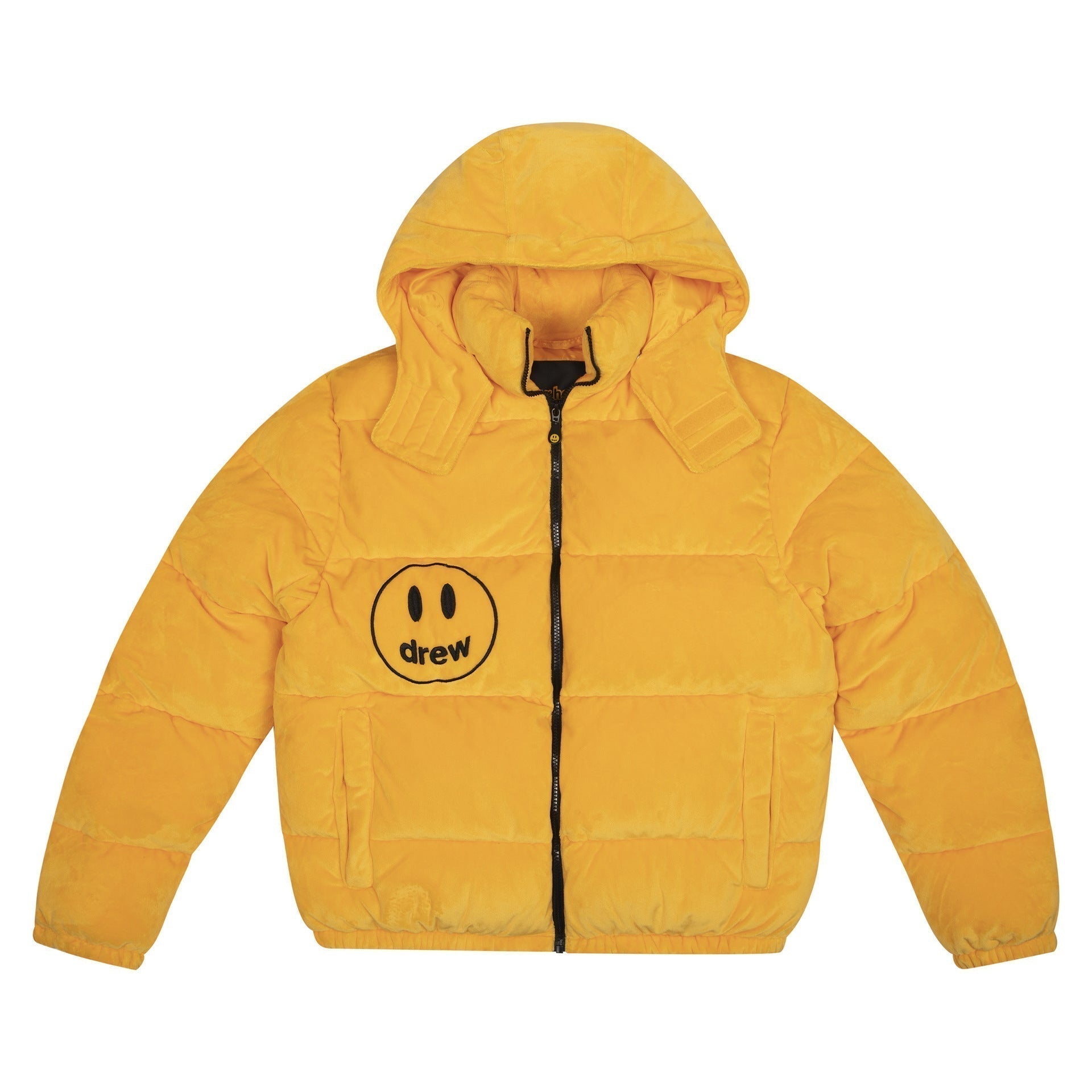 Drew House Jacket Unisex Casual Cotton Warm Furry Coat