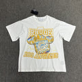 Rhude T-shirt Micro Label Champion Ring Printed Short Sleeve T-shirt