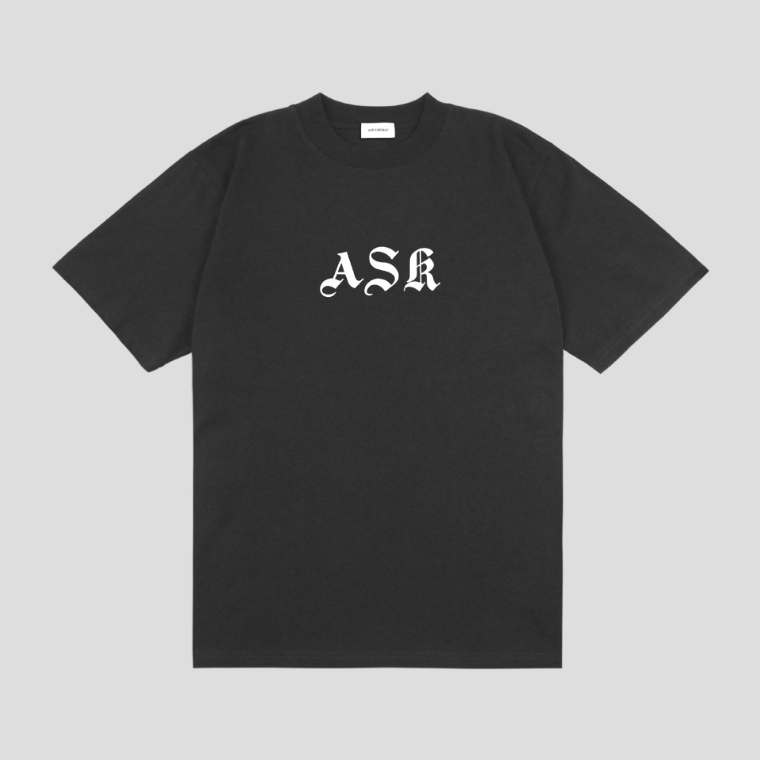 Askyurself T-shirts Summer Loose Men's Short Sleeve T-shirt