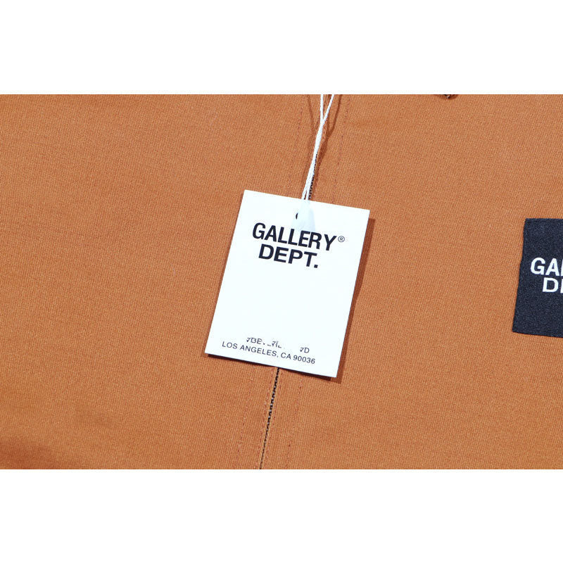 Gallery Dept Jacket Micro Label Alphabet Slogan Coach Jacket