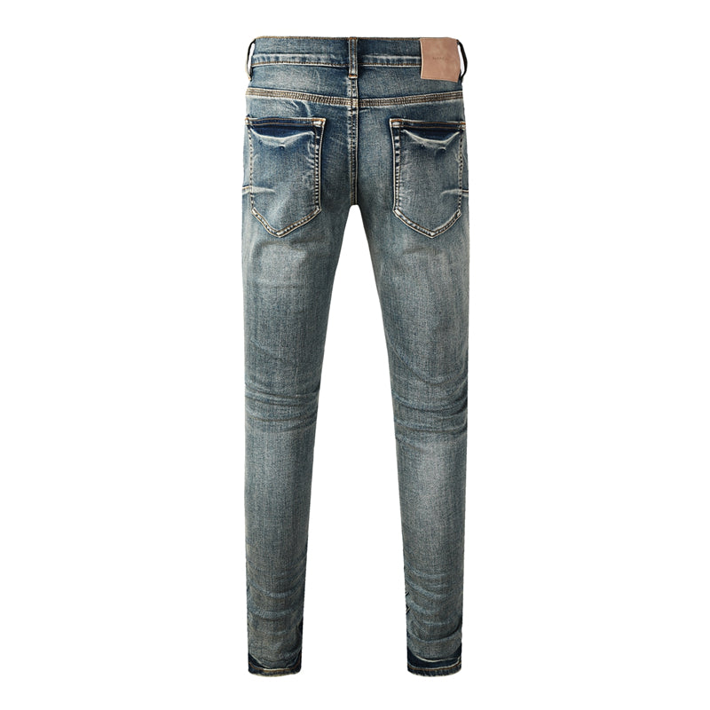 PURPLE  Fashion Jeans 9114