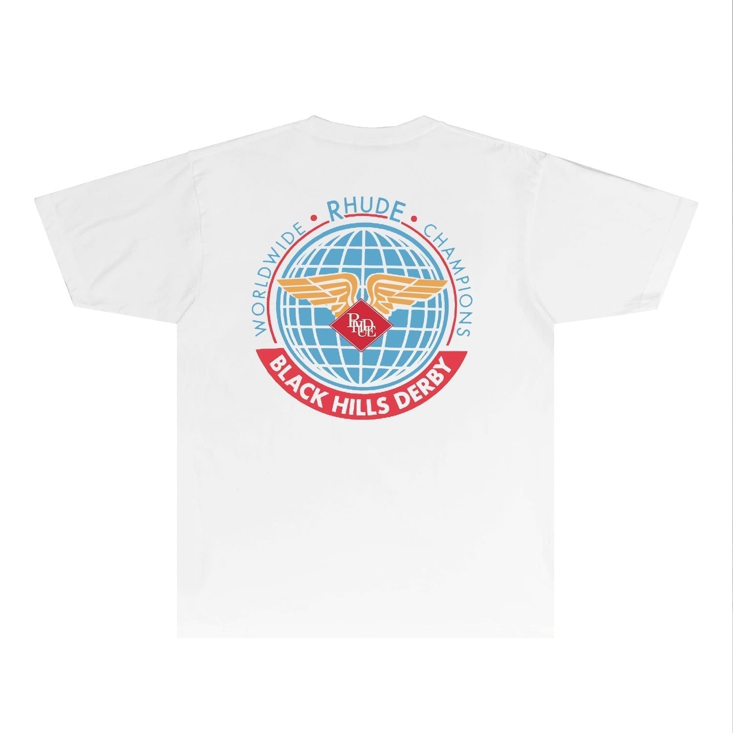 Rhude T-shirts Printed Trendy Pure Cotton